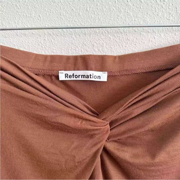 NWT Reformation Rylan Midi Skirt Size XL - Picture 4 of 10